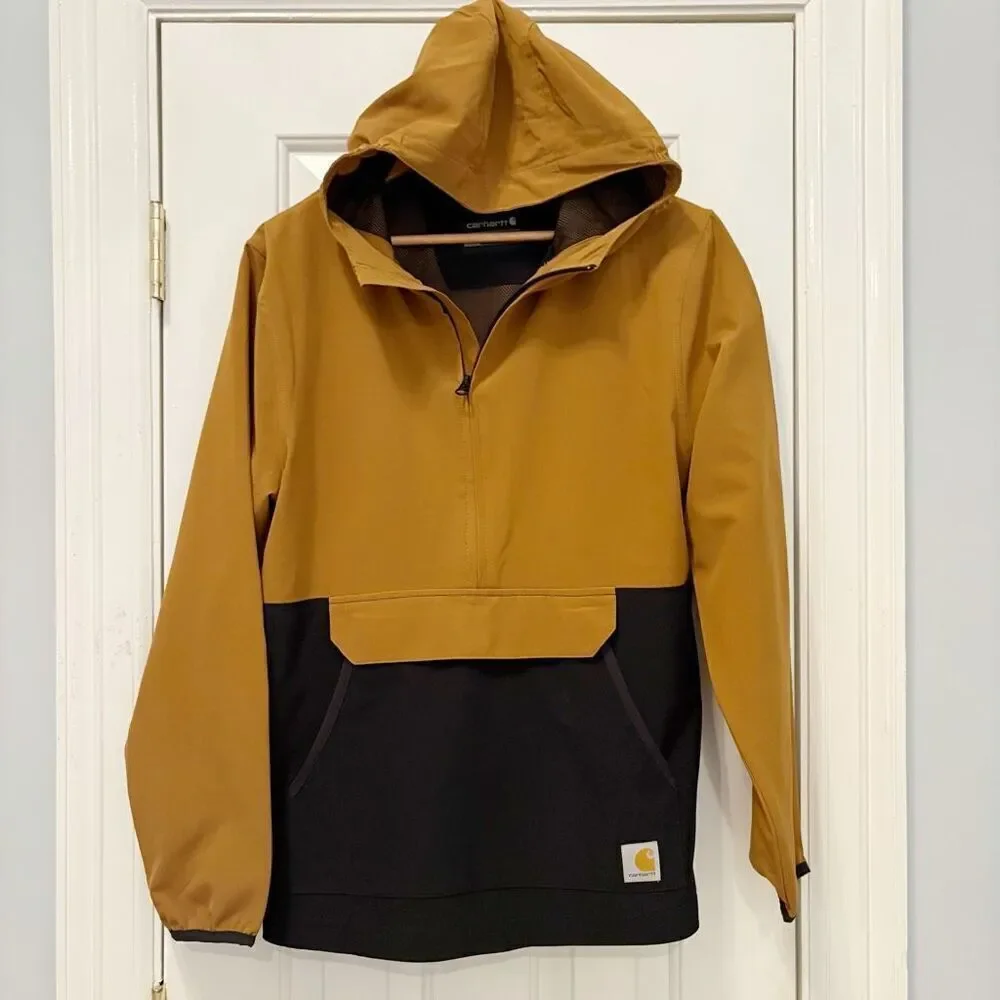 NWOT CARHARTT Rain Defender Packable Anorak Pullover Jacket Boys Size XL (18-20)